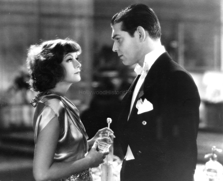Greta Garbo 1931 2 With Clark Gable in Susan Lenox.jpg